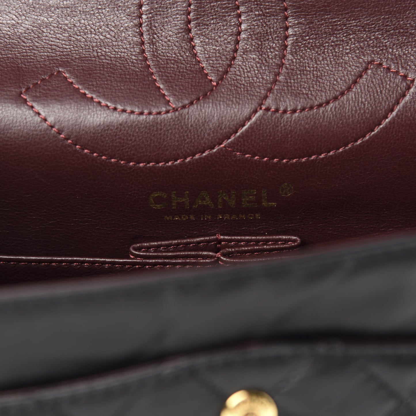 Aged Calfskin Quilted 2.55 Reissue 226 Flap Black