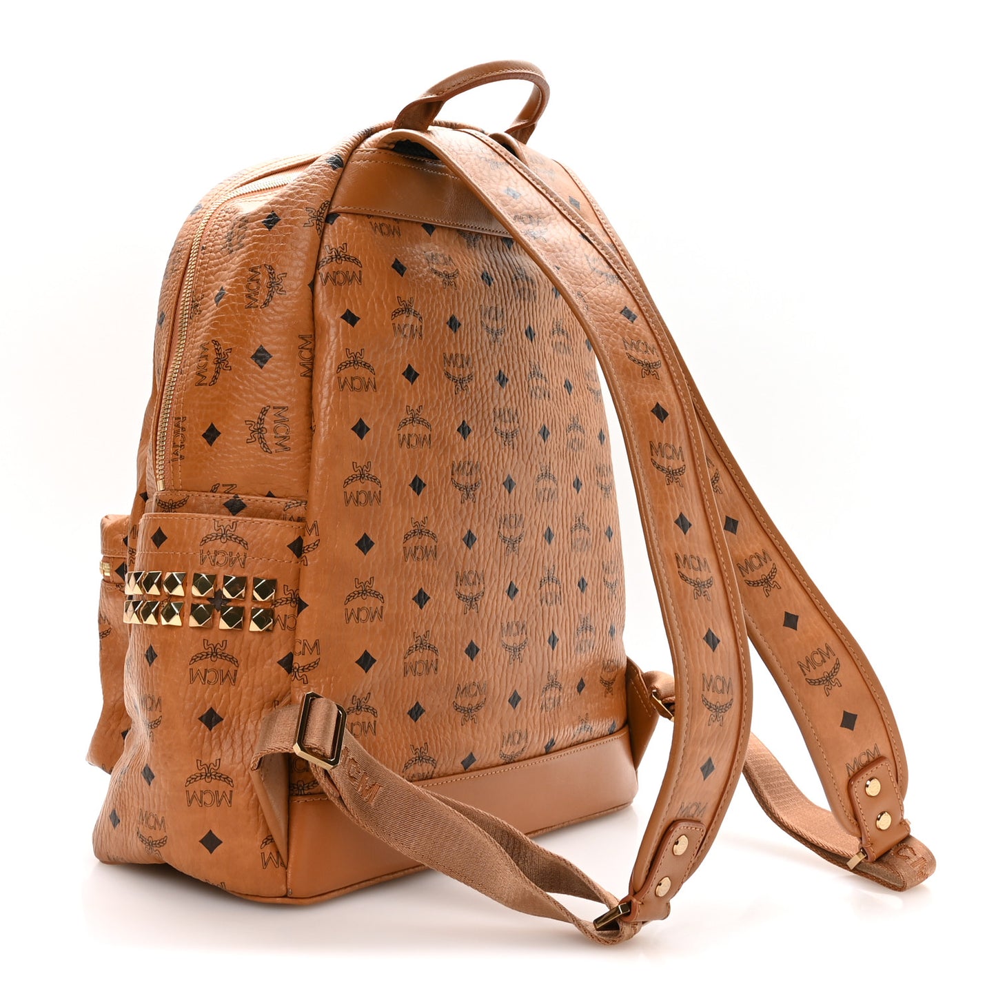 Visetos Large Stark Backpack Cognac
