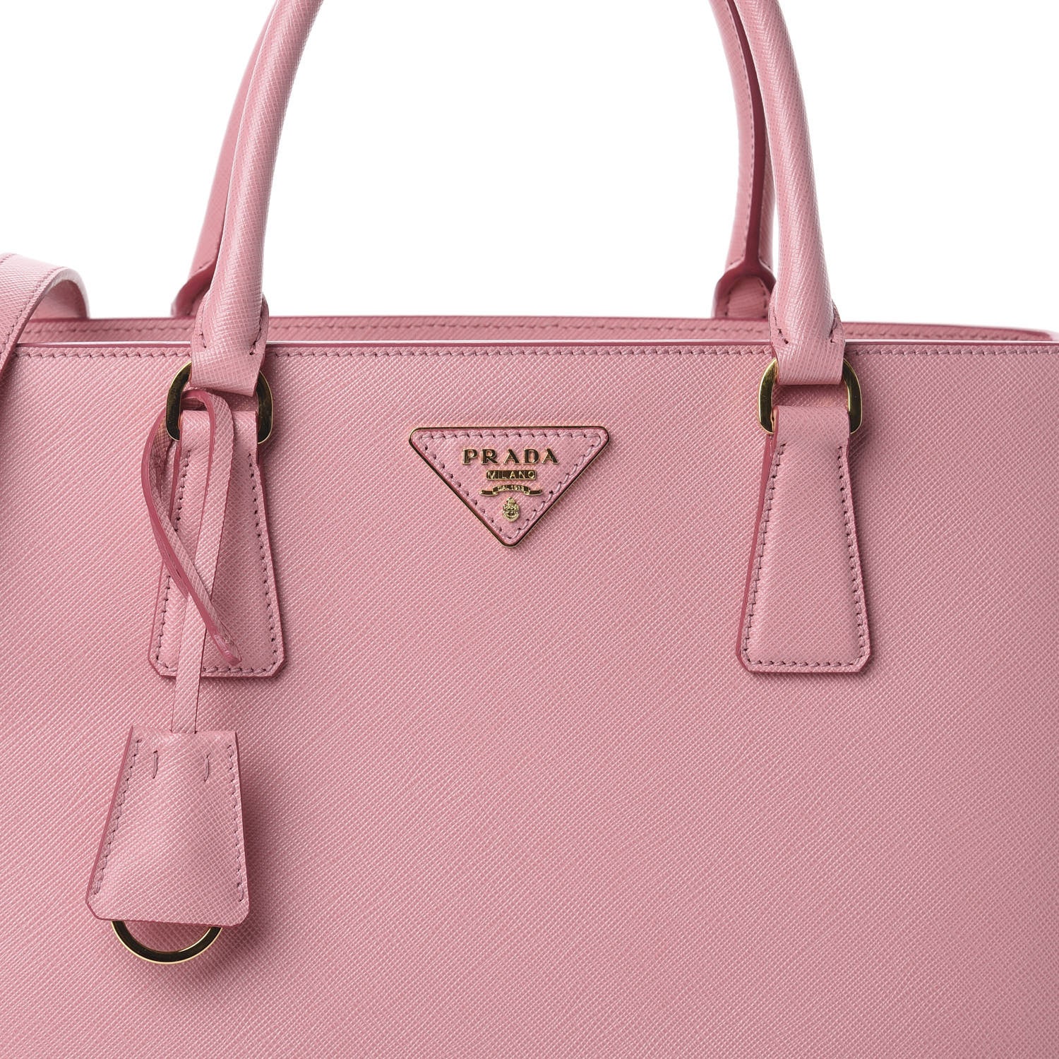 Prada Saffiano Lux Medium Tote Petalo 6 of 8