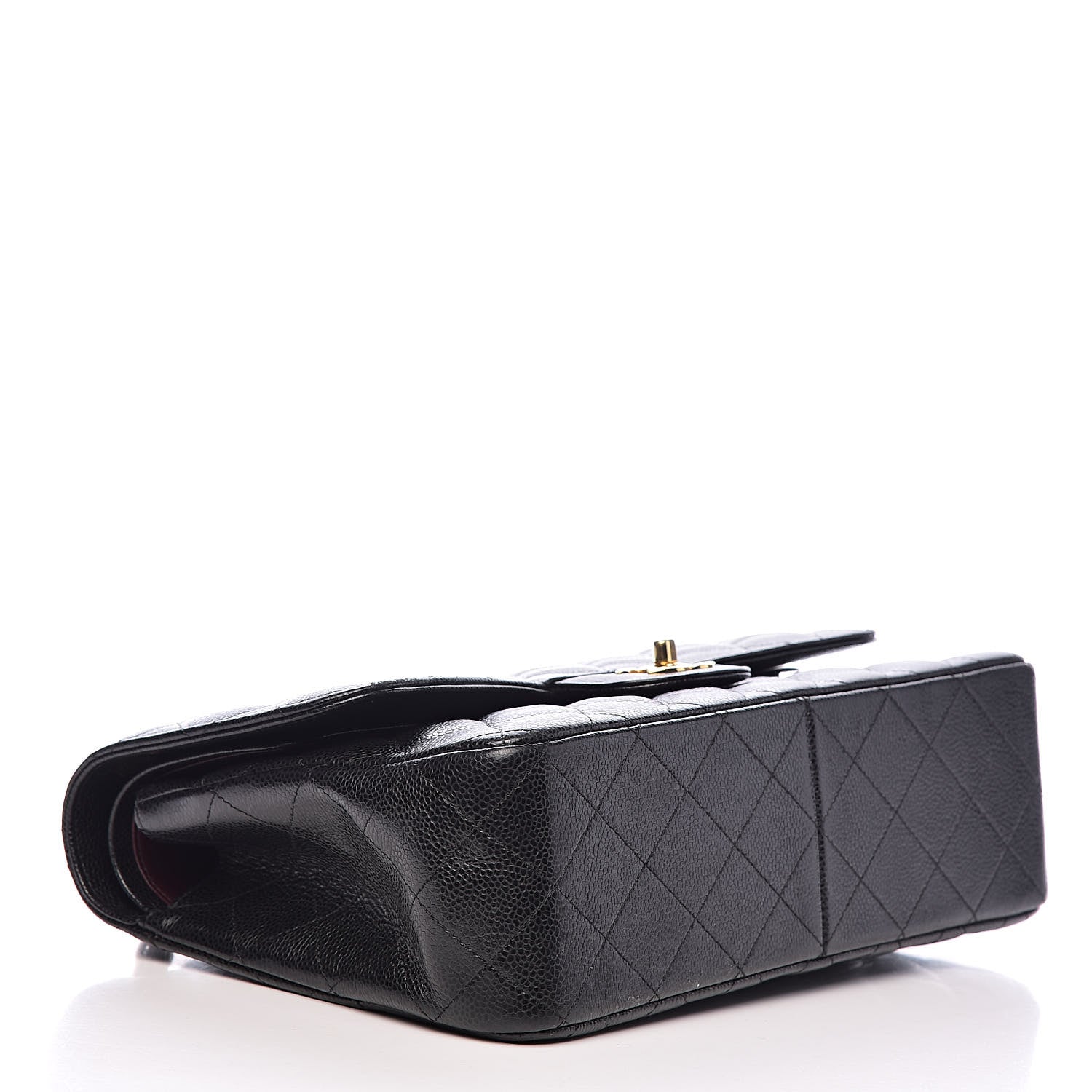 Chanel Caviar Quilted Jumbo Double Flap Black 4 of 13