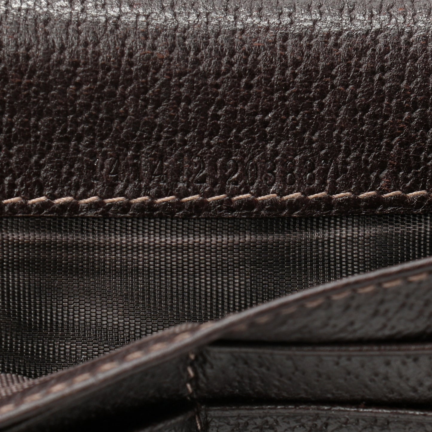 Monogram Abbey Continental Wallet Dark Brown