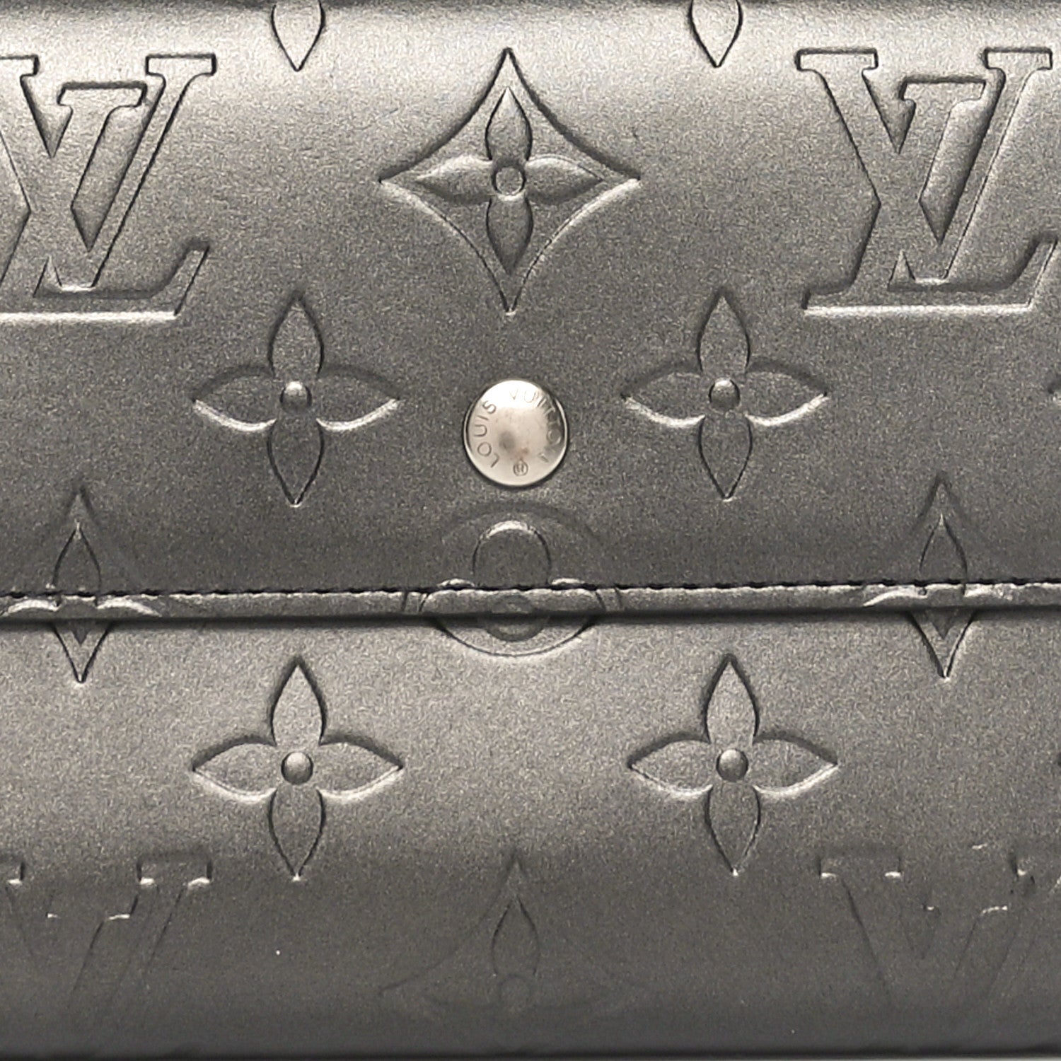 Louis Vuitton Mat Monogram Porte Tresor International Gris 7 of 8