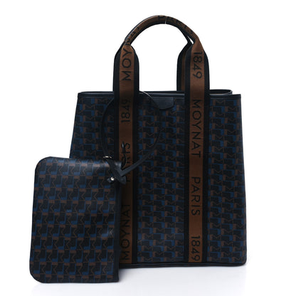 Moynat Canvas 1920 M Monogram Tote Black Brown 3 of 11