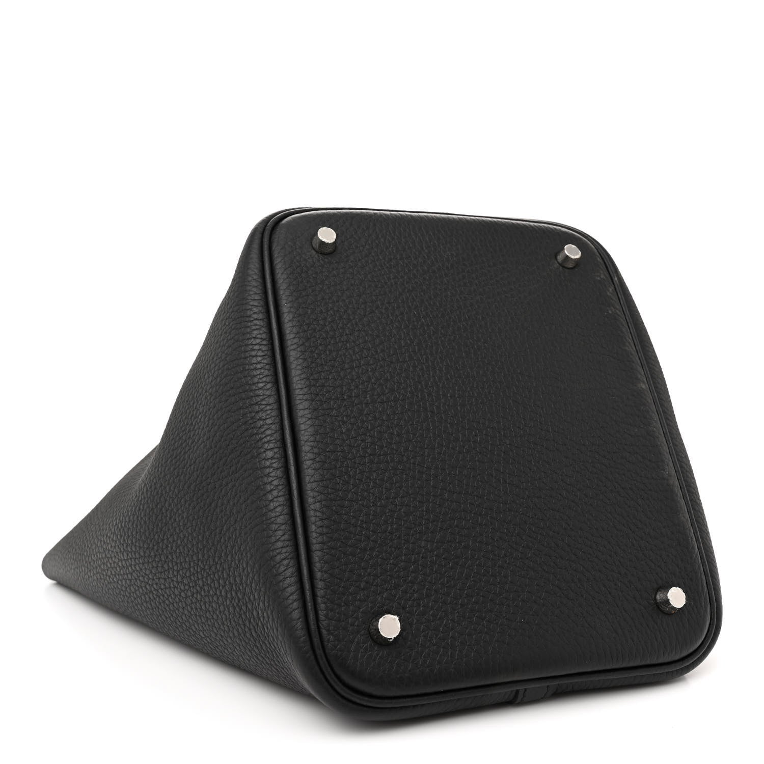 Hermes Taurillon Clemence Picotin Lock 22 MM Black 4 of 11