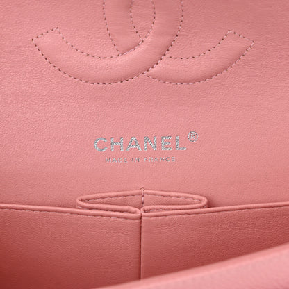 Chanel Caviar Quilted Medium Double Flap Pink 6 of 15