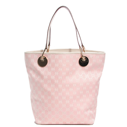 Gucci Monogram Large Eclipse Tote Pink 1 of 8