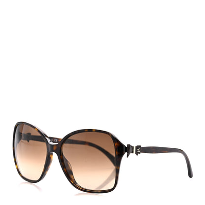 Chanel Acetate CC Bow Sunglasses 5205-A Tortoise 1 of 8