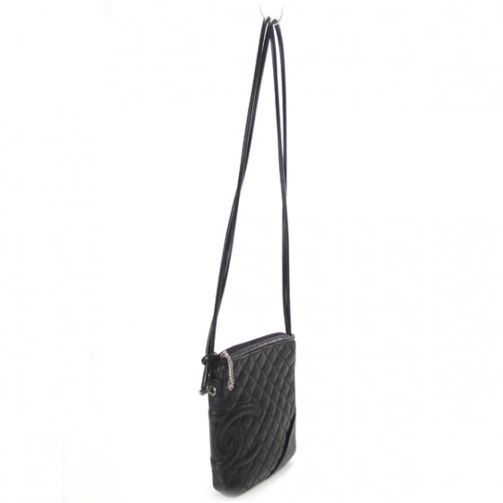 Chanel Calfskin Quilted Medium Cambon Messenger Black 4 of 11