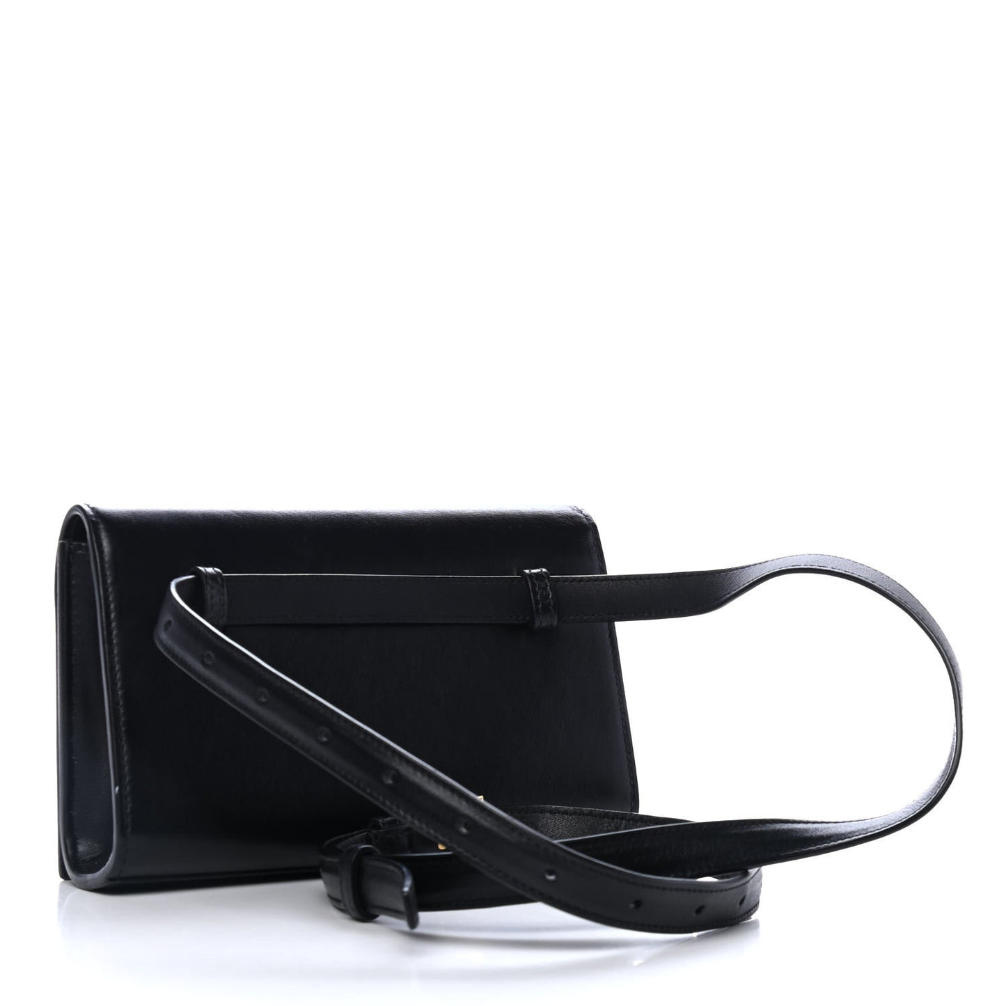 Smooth Calfskin Monogram Kate Belt Bag Black
