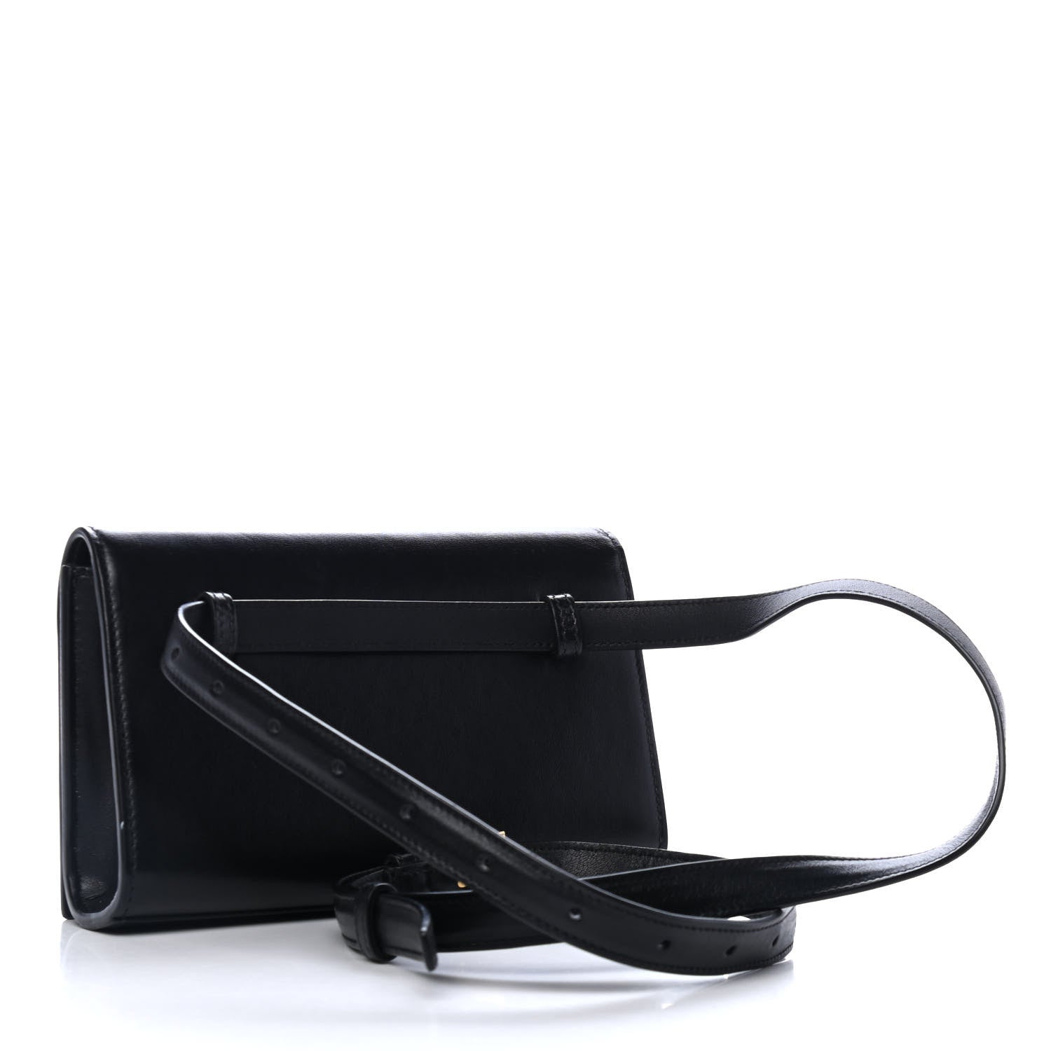 Saint Laurent Smooth Calfskin Monogram Kate Belt Bag Black 2 of 4