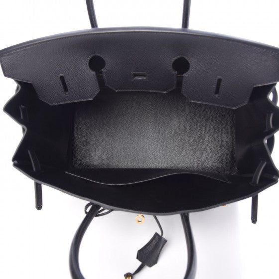 Epsom Birkin 35 Black