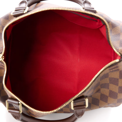 Louis Vuitton Damier Ebene Speedy 30 5 of 12