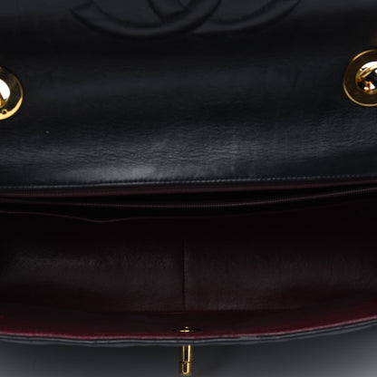 Chanel Lambskin Quilted XL Jumbo Single Flap Black 4 of 15