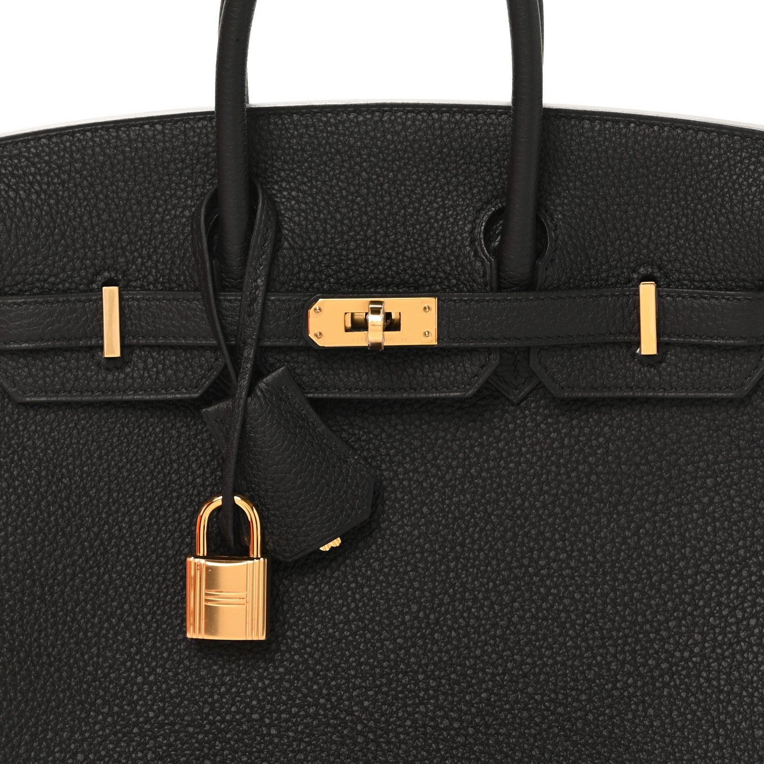 Hermes Togo Birkin 25 Black 8 of 11