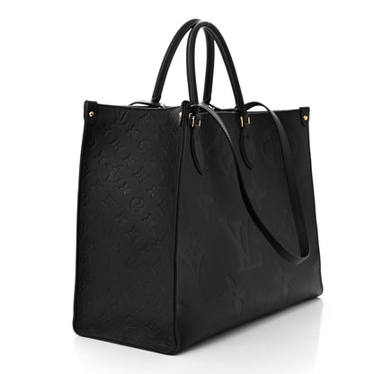 Louis Vuitton Empreinte Monogram Giant Onthego GM Black 3 of 10