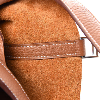 Hermes Taurillon Clemence Picotin Lock 18 PM Gold 7 of 10
