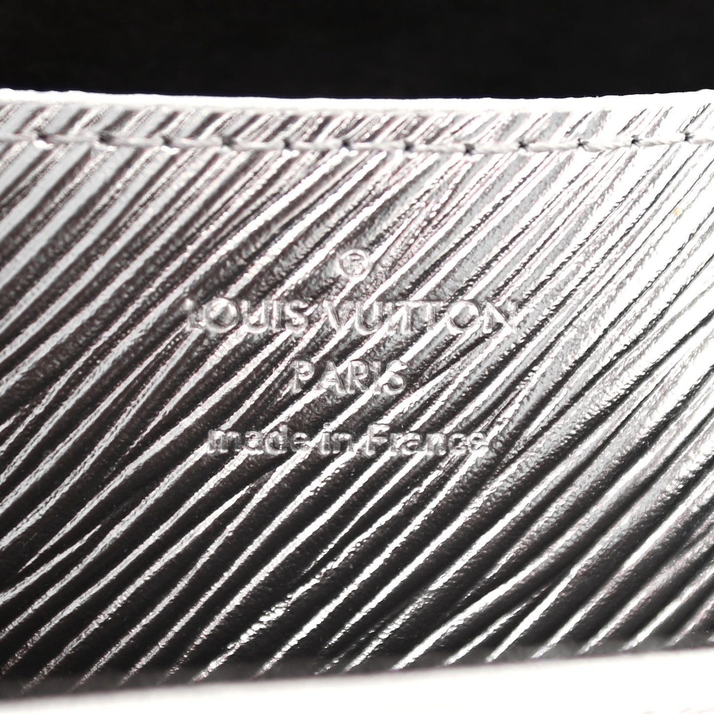 Epi Twist Shoulder Bag PM Argent