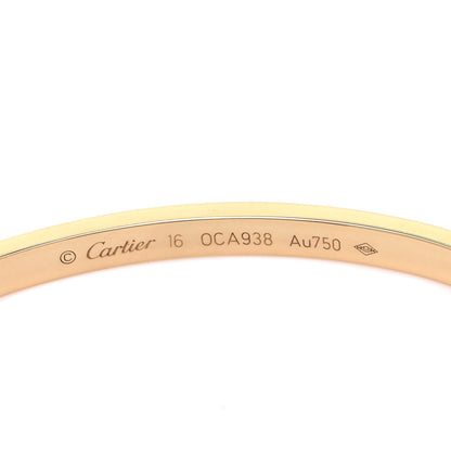 Cartier 18K Yellow Gold Small LOVE Bracelet 16 4 of 6