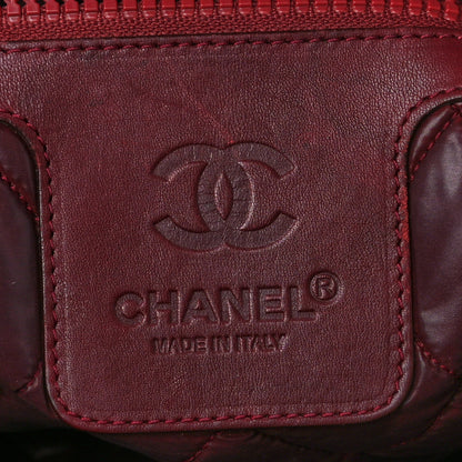 Chanel Lambskin Quilted Medium Coco Cocoon Reversible Tote Black 8 of 12