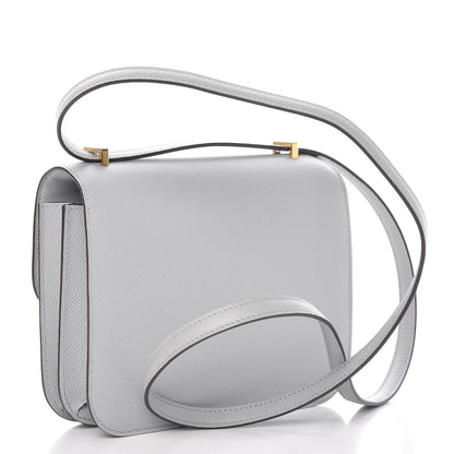 Hermes Epsom Constance 18 Bleu Glacier 3 of 21