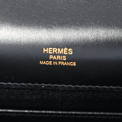 Hermes Box Kelly Longue Pochette Black 6 of 7