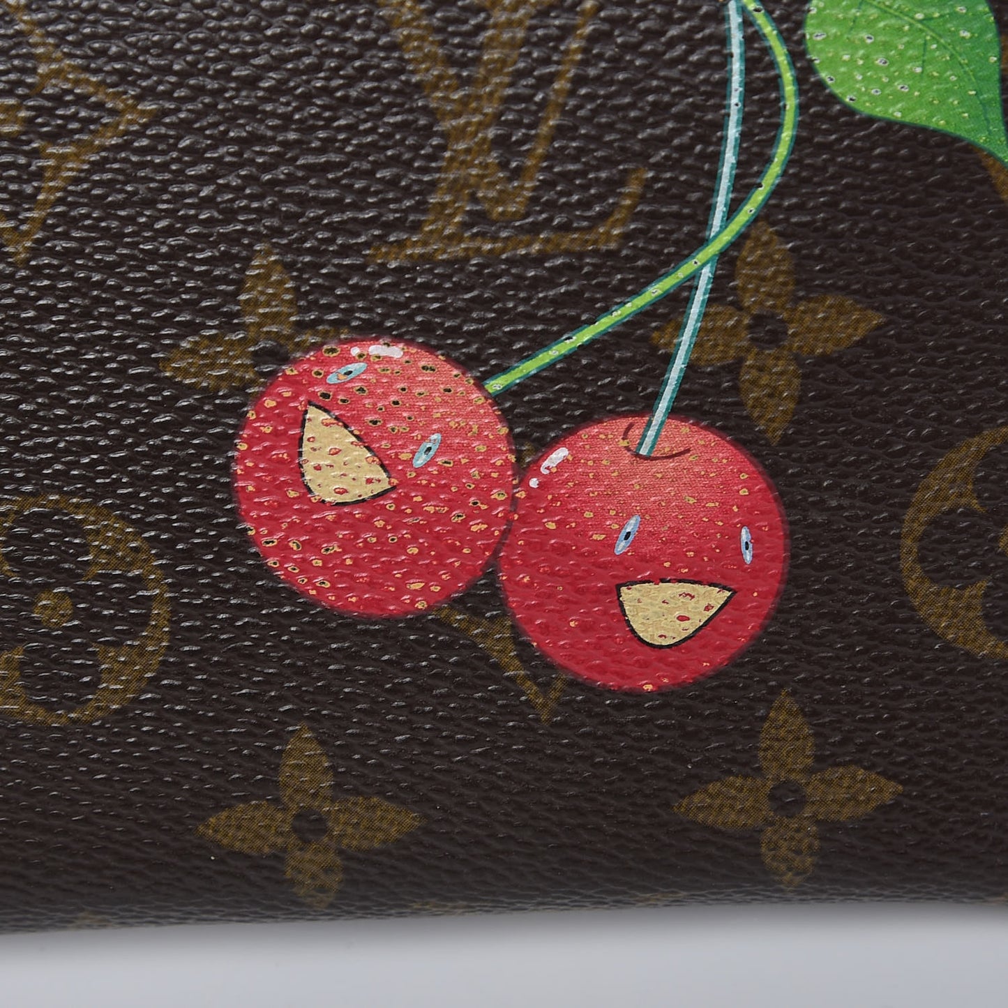 Monogram Cerises Zippy Wallet