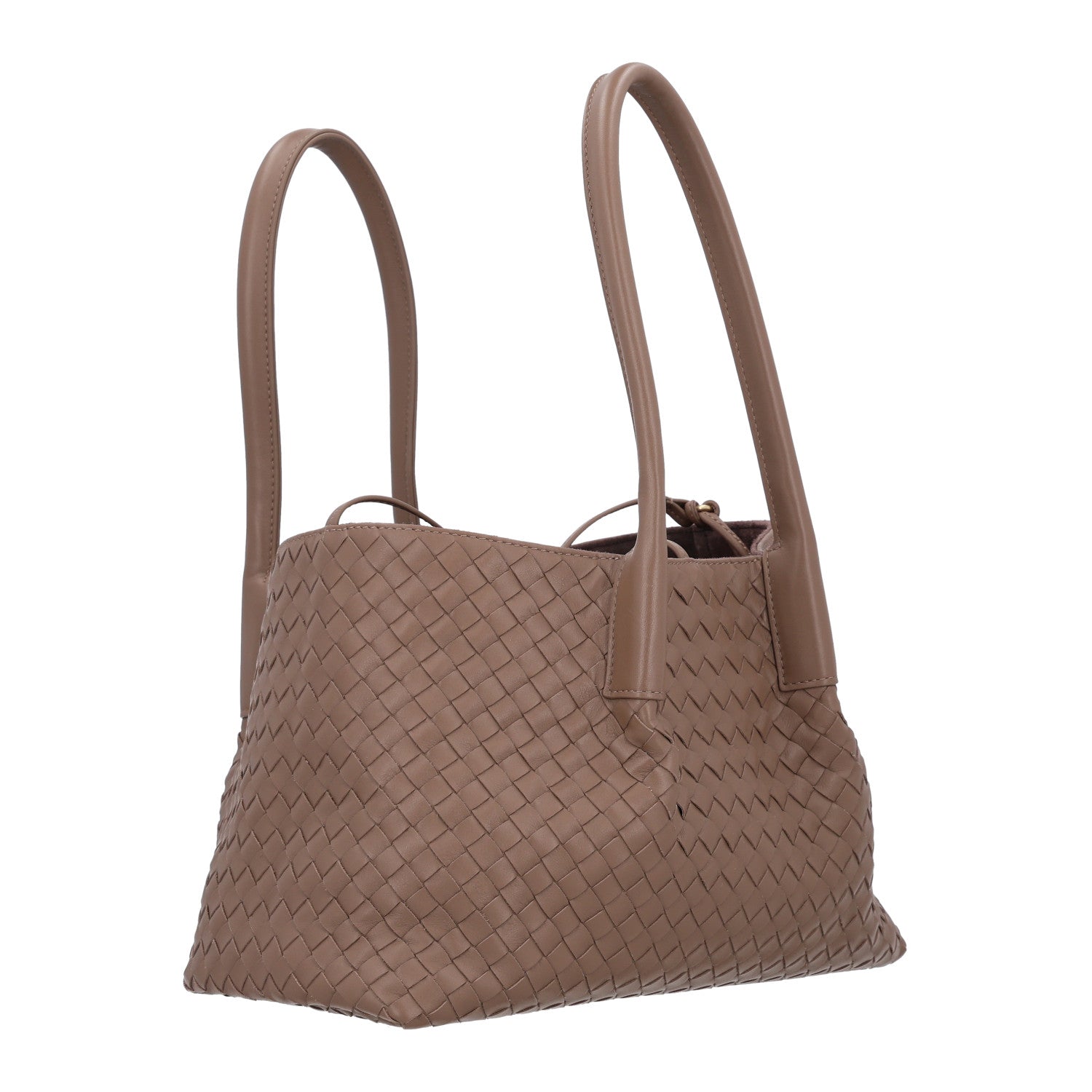 Bottega Veneta Calfskin Intrecciato Medium Pinacoteca Reversible Tote Pinecone Fondant 4 of 10