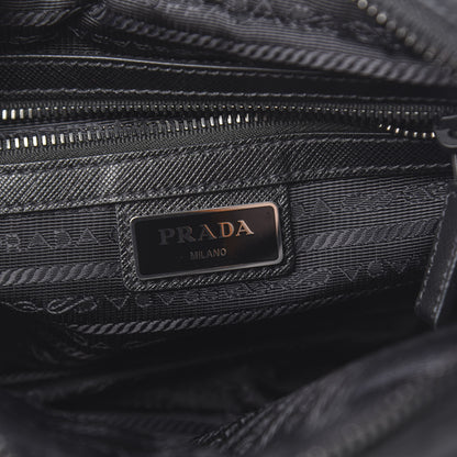 Prada Nylon Tessuto Messenger Bag Black 6 of 10