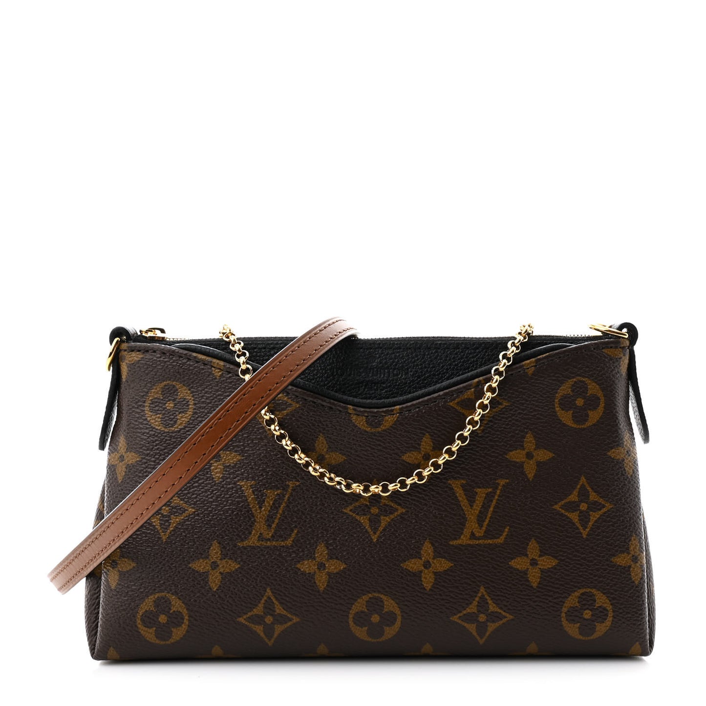 Monogram Pallas Clutch Black