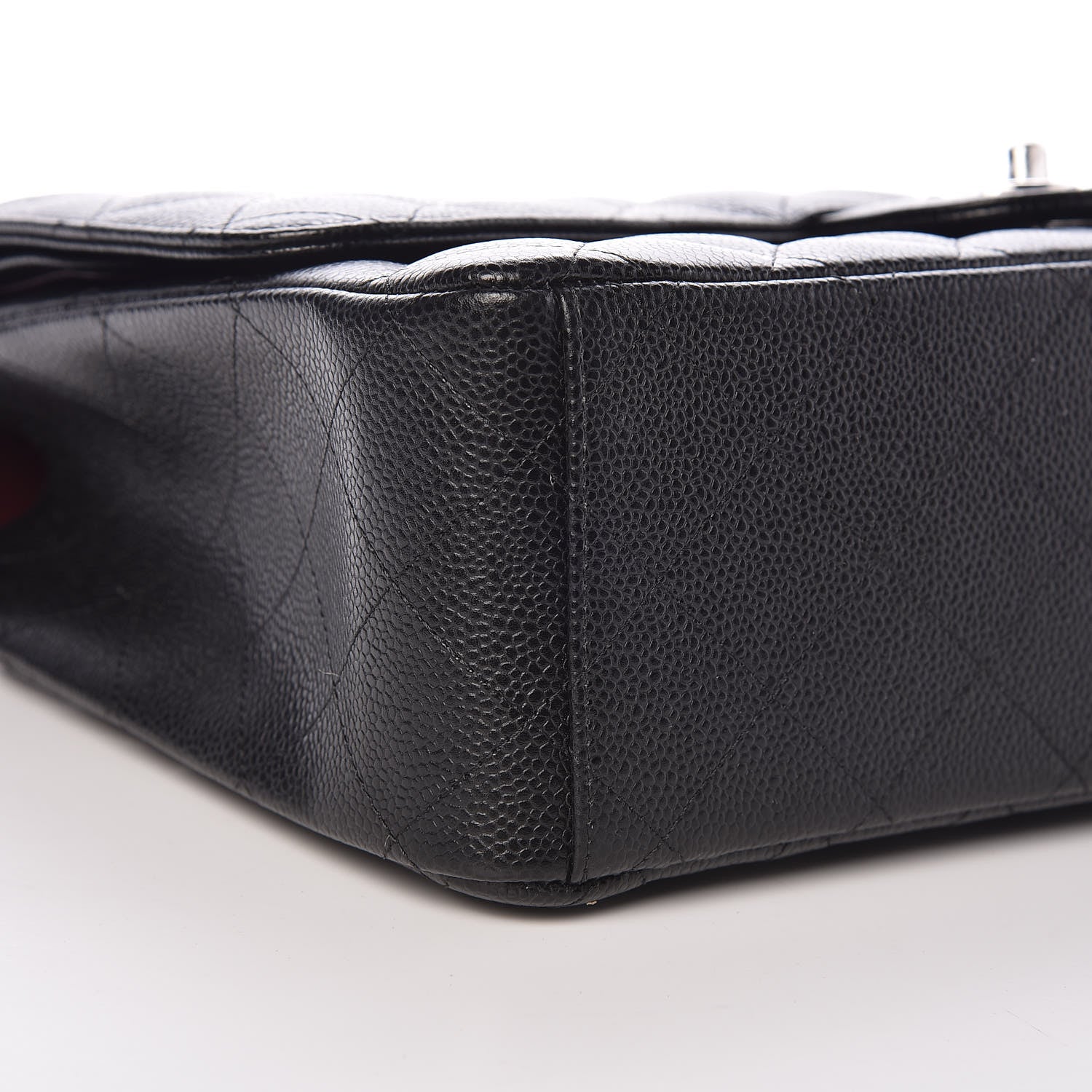 Chanel Caviar Quilted Maxi Double Flap Black 8 of 10