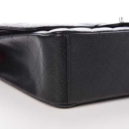 Chanel Caviar Quilted Maxi Double Flap Black 8 of 10
