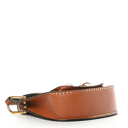 Chloe Calfskin Braided Medium Hudson Shoulder Bag Caramel 4 of 13