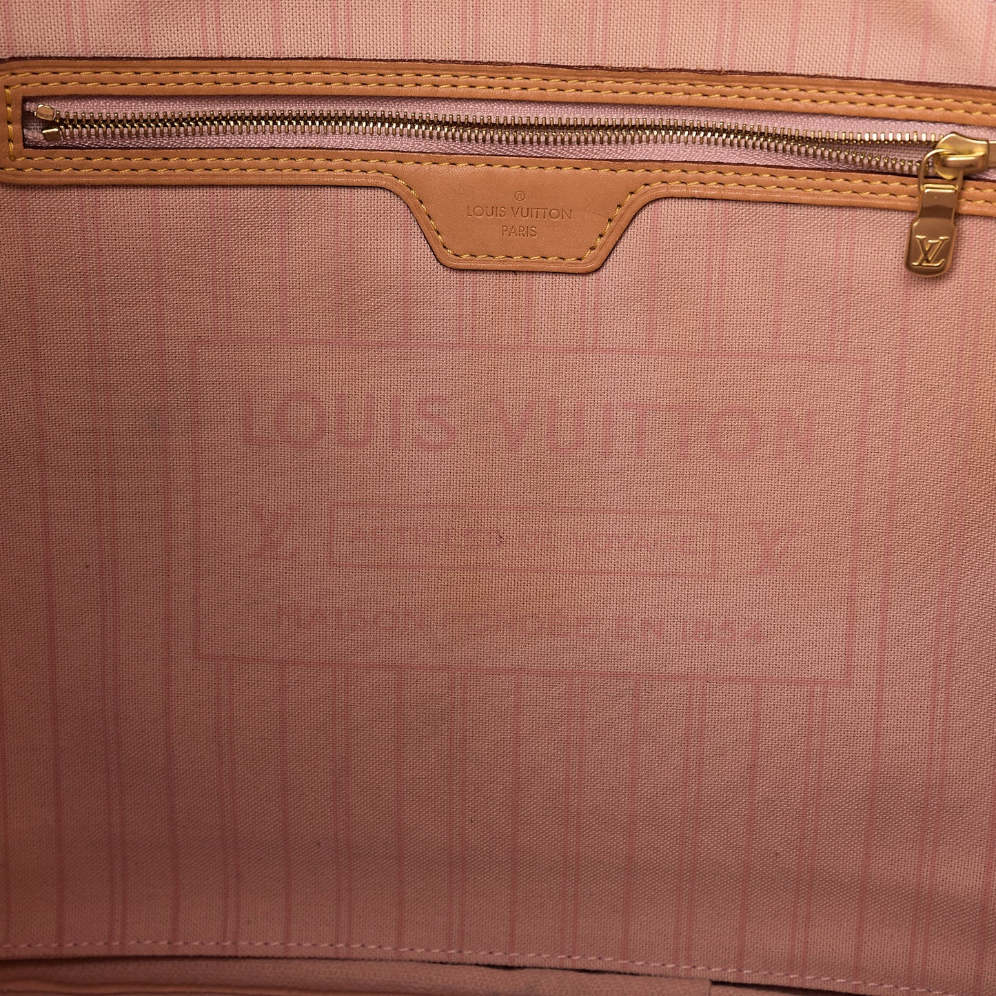 Damier Azur Neo Neverfull MM Rose Ballerine