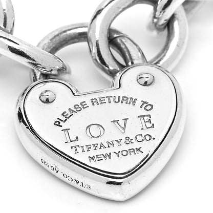 Tiffany Sterling Silver Return to Tiffany Love Lock Bracelet 4 of 6