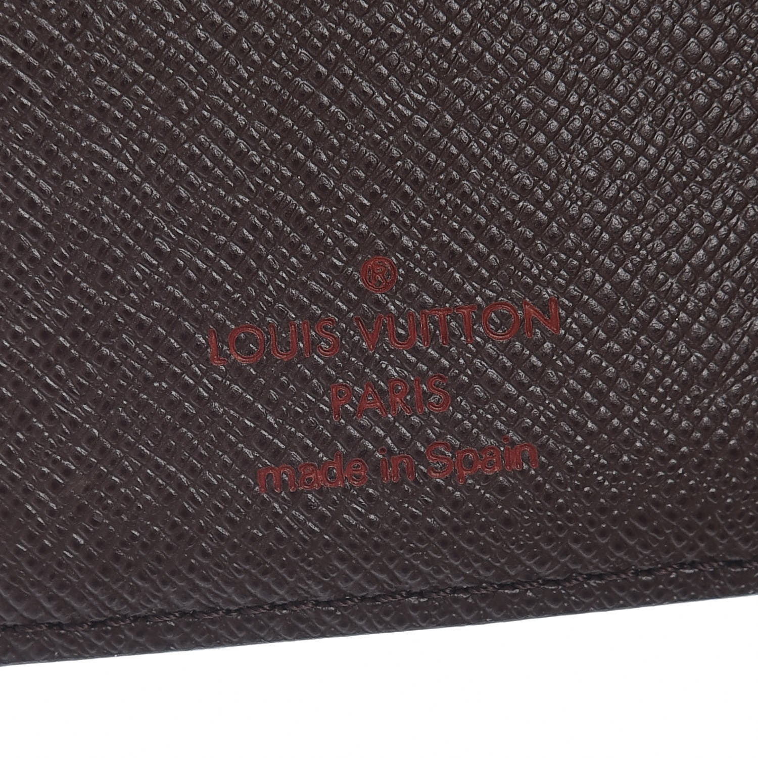 Louis Vuitton Damier Ebene Small Ring Agenda Cover 9 of 11
