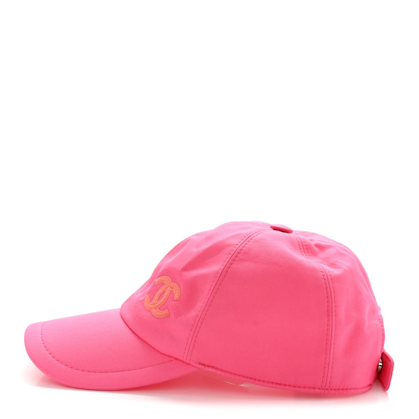 Cotton CC Cap Hat Fuchsia Orange