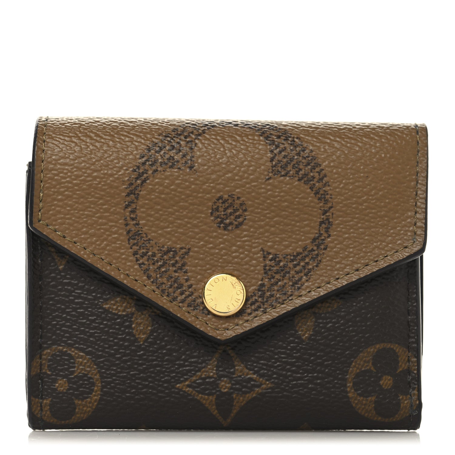 Louis Vuitton Reverse Monogram Giant Zoe Wallet 1 of 7