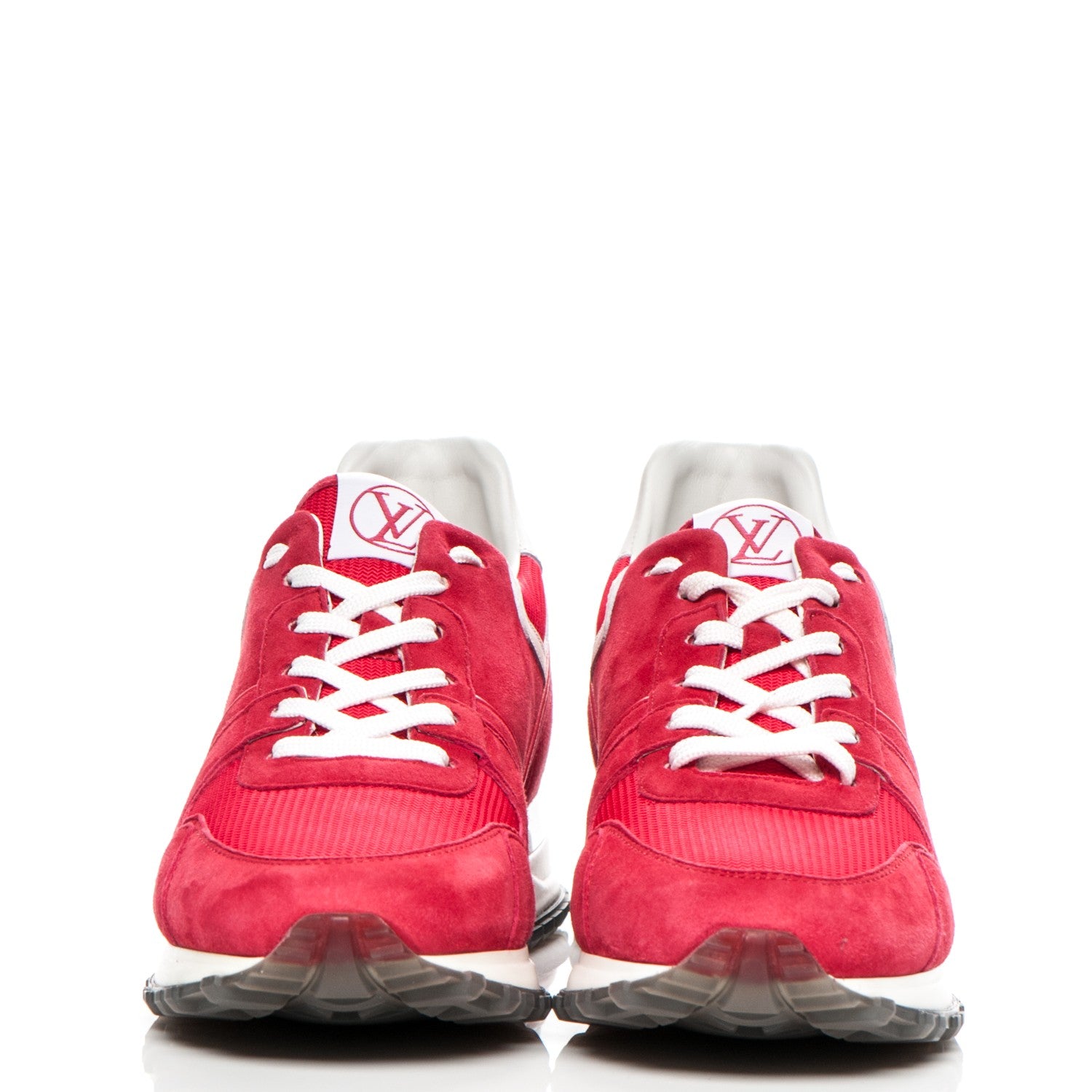 Louis Vuitton Nubuck Suede Run Away Sneakers 36 Framboise 2 of 7