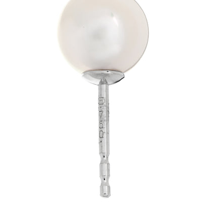 Mikimoto 18K White Gold Akoya Cultured Pearl 7-7.5mm Earrings 4 of 5