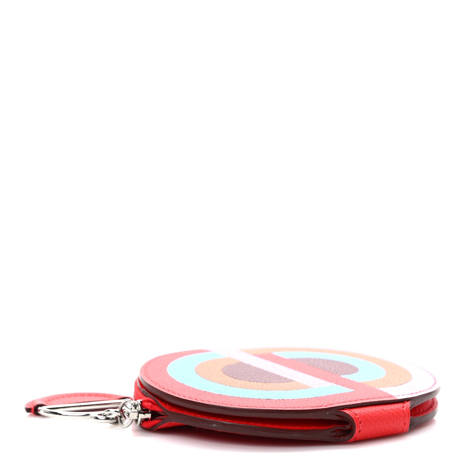 Hermes Epsom In-The-Loop-To-Go Pochette Multicolore Rouge de Coeur 4 of 7