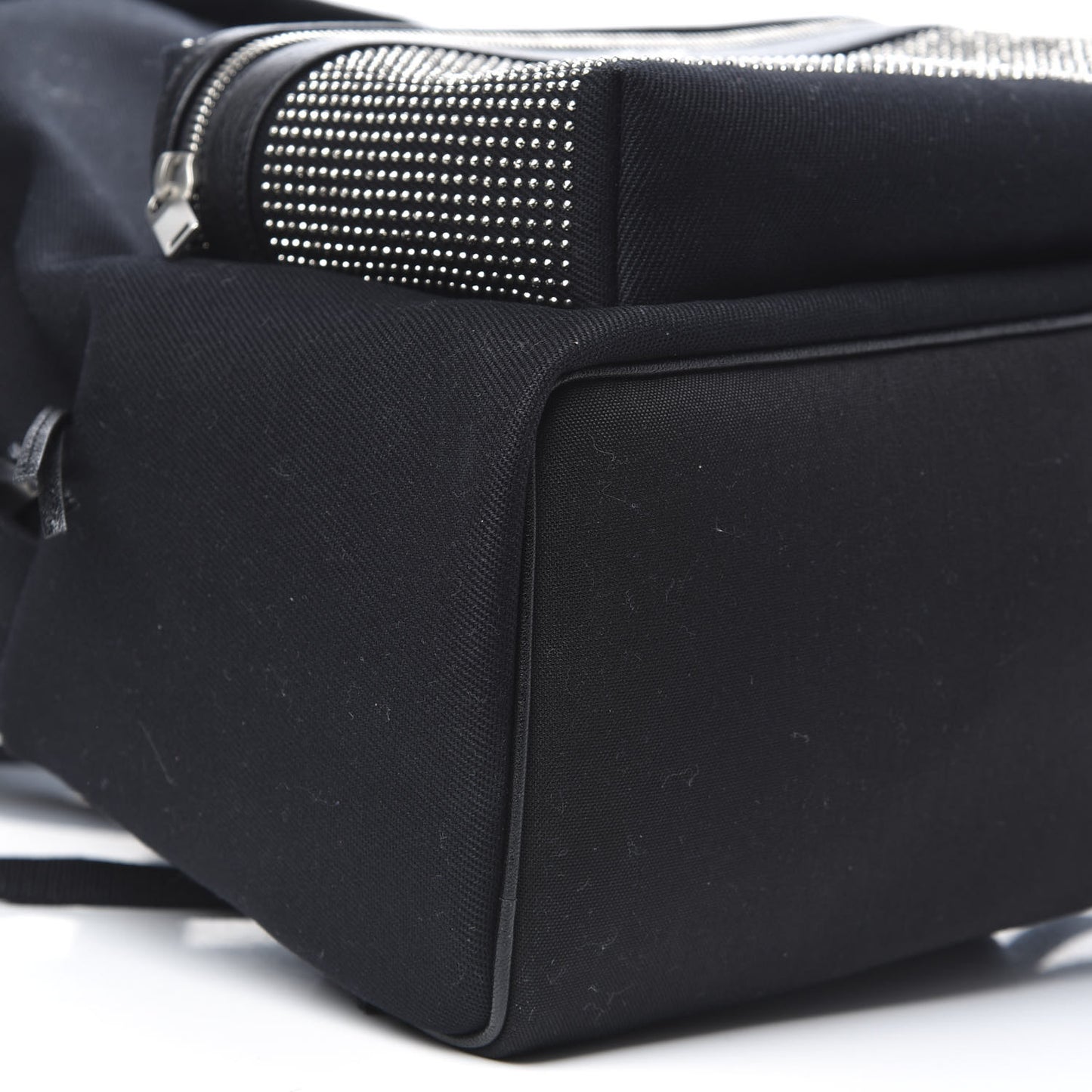 Canvas City Studded Backpack Black