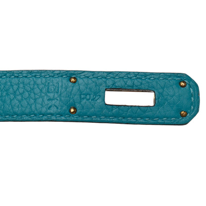 Hermes Togo Birkin 30 Turquoise 8 of 16