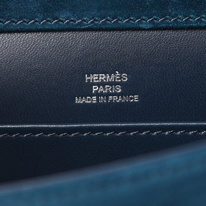 Hermes Veau Doblis Constance 18 Bleu Ocean 6 of 17