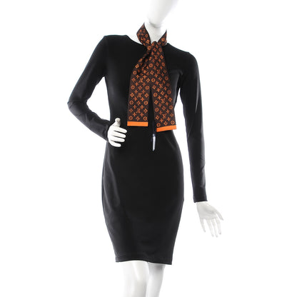 Louis Vuitton Silk Catogram Classic Bandeau Marron 2 of 6