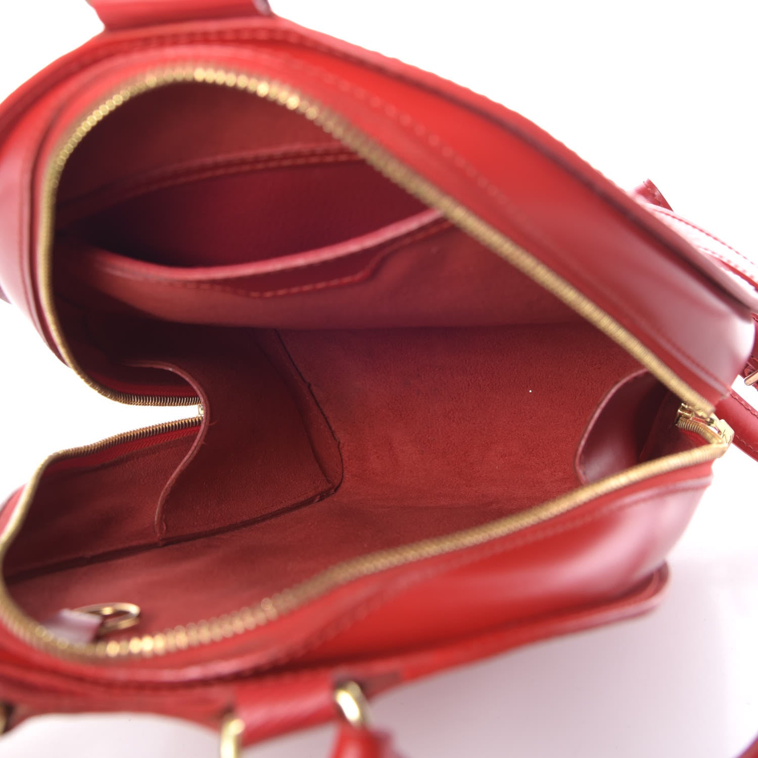 Louis Vuitton Epi Mabillon Backpack Castillan Red 5 of 8
