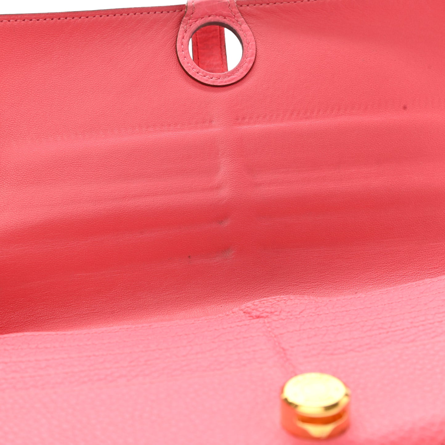 Togo Dogon Wallet Rose Lipstick