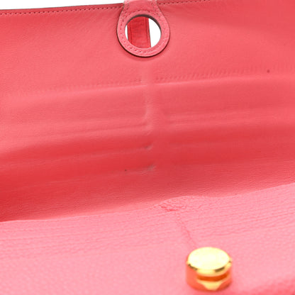 Hermes Togo Dogon Wallet Rose Lipstick 8 of 13