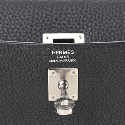 Hermes Togo Kelly Retourne 25 Black 6 of 11