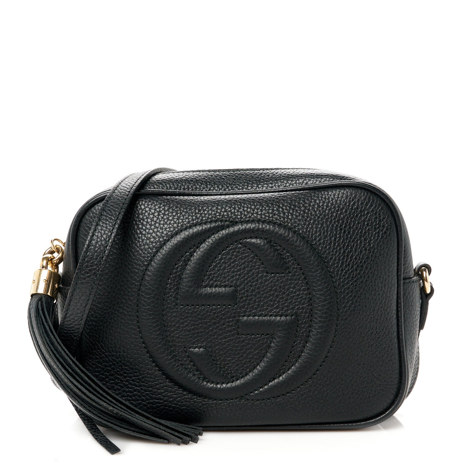 Gucci Pebbled Calfskin Small Soho Disco Bag Black 1 of 11