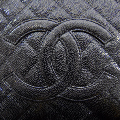 Chanel Caviar Petit Shopping Tote PST Black 5 of 9